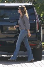 CINDY CRAWFORD Out for Lunch at Cafe Habana in Malibu 02/01/2018