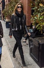 CINDY CRAWFORD Out in New York 02/15/2018