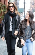 CINDY CRAWFORD Out in New York 02/15/2018