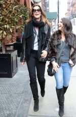 CINDY CRAWFORD Out in New York 02/15/2018