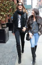 CINDY CRAWFORD Out in New York 02/15/2018