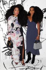 CIPRIANA and TK QUANN at Dior Collection Launch Party at Spring/Summer 2018 New York Fashion Week 02/06/2018