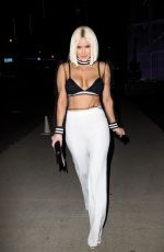 CJ LANA PERRY at Boa Steakhouse in Hollywood 02/24/2018