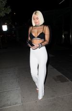 CJ LANA PERRY at Boa Steakhouse in Hollywood 02/24/2018