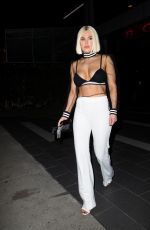 CJ LANA PERRY at Boa Steakhouse in Hollywood 02/24/2018