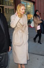 CLAIRE DANES Leaves CBS Studios in New York 02/05/2018