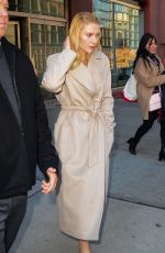 CLAIRE DANES Leaves CBS Studios in New York 02/05/2018