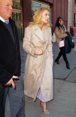 CLAIRE DANES Leaves CBS Studios in New York 02/05/2018