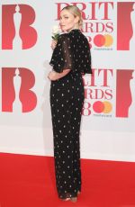 CLARA PAGET at Brit Awards 2018 in London 02/21/2018