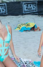 CLAUDIA ROMANI and LAUREN FRANCESCA in Bikini in South Beach 02/25/2018