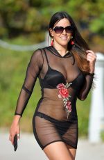 CLAUDIA ROMANI Out in Miami Beach 02/13/2018