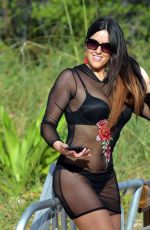 CLAUDIA ROMANI Out in Miami Beach 02/13/2018