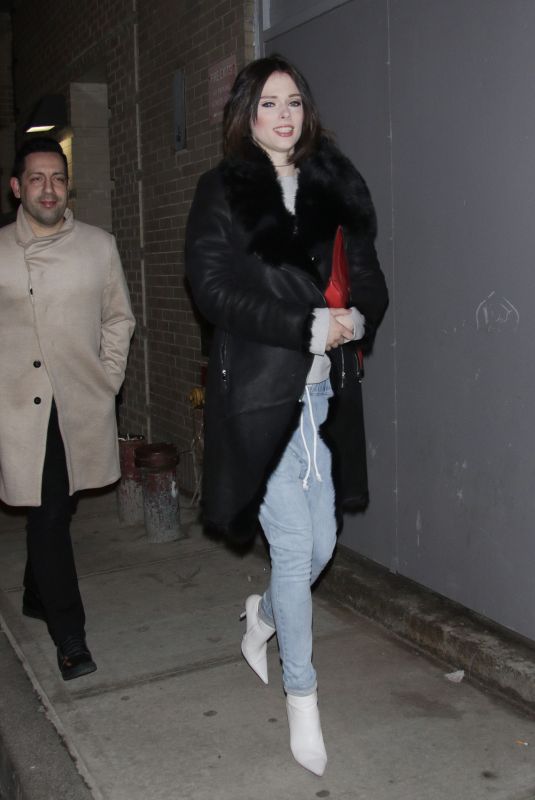 COCO ROCHA Out and About in New York 08/02/2018
