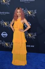 CONSTANCE WU at A Wrinkle in Time Premiere in Los Angeles 02/26/2018