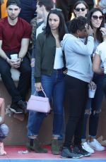 CORINNE FOXX at Chacha x Foxx Charity Celebrity Basketball in Thousand Oaks 02/17/2018