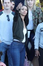 CORINNE FOXX at Chacha x Foxx Charity Celebrity Basketball in Thousand Oaks 02/17/2018
