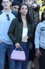 CORINNE FOXX at Chacha x Foxx Charity Celebrity Basketball in Thousand Oaks 02/17/2018