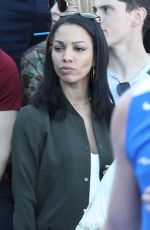 CORINNE FOXX at Chacha x Foxx Charity Celebrity Basketball in Thousand Oaks 02/17/2018