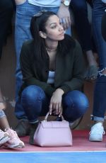 CORINNE FOXX at Chacha x Foxx Charity Celebrity Basketball in Thousand Oaks 02/17/2018