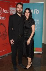 COURTENEY COX and Johnny McDaid at Imro Awards in Dublin 02/22/2018