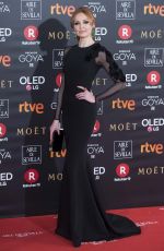 CRISTINA CASTANO at 32nd Goya Awards in Madrid 02/03/2018