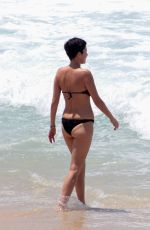 CRISTINA CORDULA in Bikini at Copacabana Beach in Rio de Janeiro 12/25/2017
