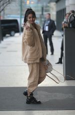 CINDY KIMBERLY Arrives at Her Hotel in Milan 02/24/2018