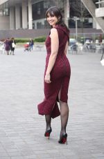 DAISY LOWE Arrives at Roland Mourret Fashion Show at LFW in London 02/18/2018