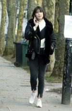 DAISY LOWE Out and About in London 02/22/2018