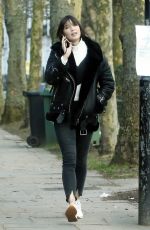 DAISY LOWE Out and About in London 02/22/2018