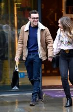 DAISY WOOD-DAVIS and Luke Jerdy Out Shopping in Manchester 02/13/2018