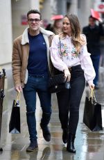 DAISY WOOD-DAVIS and Luke Jerdy Out Shopping in Manchester 02/13/2018