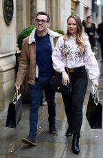 DAISY WOOD-DAVIS and Luke Jerdy Out Shopping in Manchester 02/13/2018