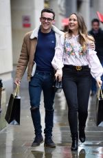 DAISY WOOD-DAVIS and Luke Jerdy Out Shopping in Manchester 02/13/2018