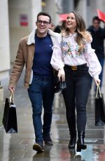 DAISY WOOD-DAVIS and Luke Jerdy Out Shopping in Manchester 02/13/2018