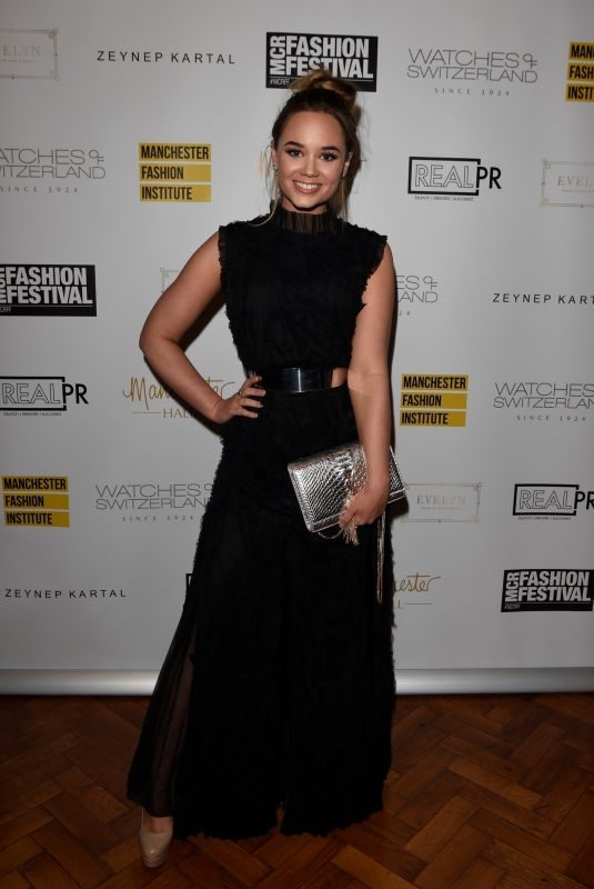 DAISY WOOD-DAVIS at Manchester Fashion Festival at Manchester Hall 02/23/2018