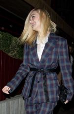 DAKOTA and ELLE FANNING Night Out in London 02/19/2018