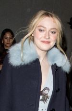 DAKOTA and ELLE FANNING Night Out in London 02/19/2018