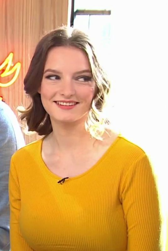 DAKOTA BLUE RICHARDS at Sunday Brunch TV Show 02/11/2018