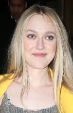 DAKOTA FANNING at Oscar De La Renta Fashion Show in New York 02/12/2018