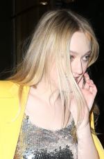 DAKOTA FANNING at Oscar De La Renta Fashion Show in New York 02/12/2018
