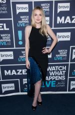 DAKOTA FANNING at Watch What Happens Live in New York 01/30/2018