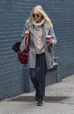 DAKOTA FANNING Out for a Coffee in New York 02/02/2018