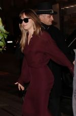 DAKOTA JOHNSON Arrives at Her Hotel in Paris 02/05/2018