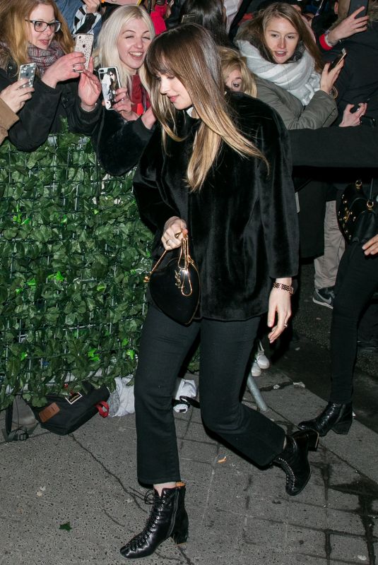 DAKOTA JOHNSON at C A Vous Studios in Paris 02/05/2018