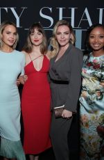 DAKOTA JOHNSON at Fifty Shades Freed Premiere in Los Angeles 02/01/2018
