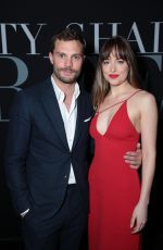 DAKOTA JOHNSON at Fifty Shades Freed Premiere in Los Angeles 02/01/2018