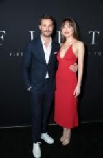 DAKOTA JOHNSON at Fifty Shades Freed Premiere in Los Angeles 02/01/2018