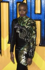 DANAI GURIRA at Black Panther Premiere in London 02/08/2018