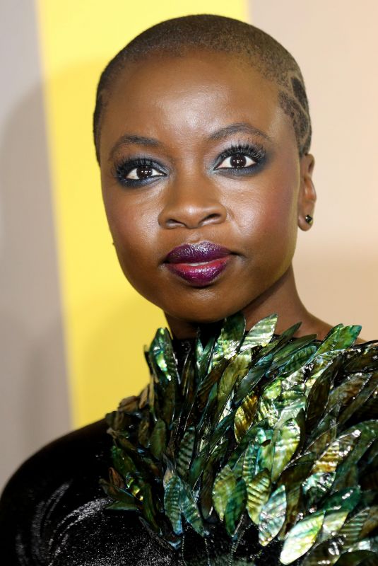 DANAI GURIRA at Black Panther Premiere in London 02/08/2018